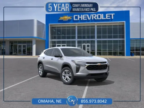 Gray 2026 Chevrolet Trax LS for sale in Omaha, NE