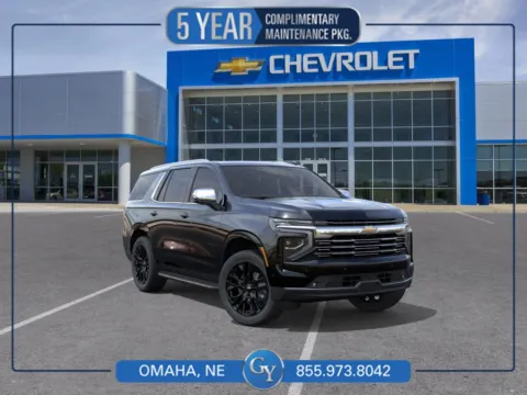 Black 2026 Chevrolet Tahoe Premier for sale in Omaha, NE