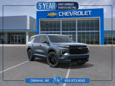 Blue 2026 Chevrolet Traverse LT for sale in Omaha, NE