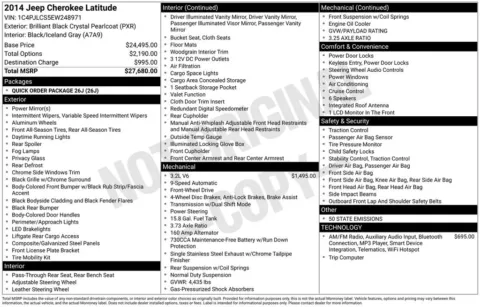 Photos of 2014 Jeep Cherokee Latitude for sale in Omaha, NE at Gregg Young Chevrolet - Omaha