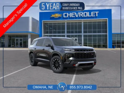 Black 2026 Chevrolet Traverse Z71 for sale in Omaha, NE