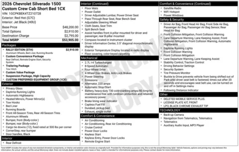 Photos of 2026 Chevrolet Silverado 1500 Custom for sale in Omaha, NE at Gregg Young Chevrolet - Omaha