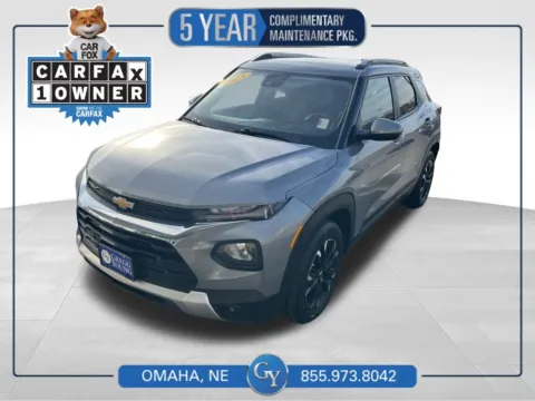 Gray 2023 Chevrolet TrailBlazer LT for sale in Omaha, NE