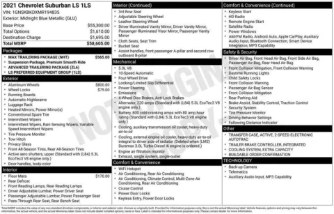 Photos of 2021 Chevrolet Suburban LS for sale in Omaha, NE at Gregg Young Chevrolet - Omaha