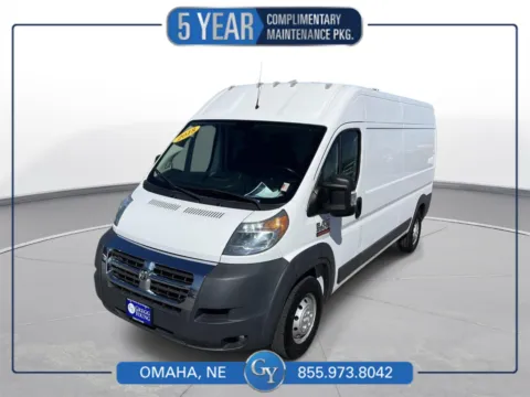 White 2018 Ram ProMaster Cargo Van High Roof for sale in Omaha, NE