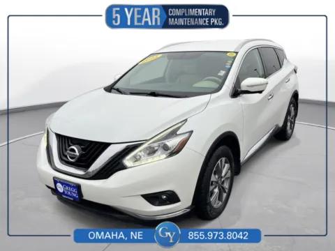 White 2015 Nissan Murano SL for sale in Omaha, NE