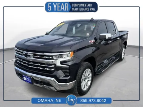 Gray 2024 Chevrolet Silverado 1500 LTZ for sale in Omaha, NE