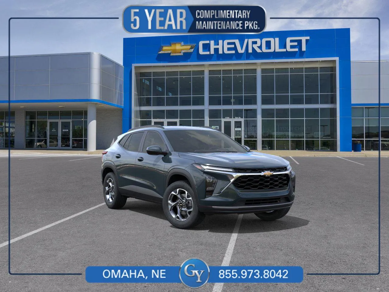 Gray 2026 Chevrolet Trax LT for sale in Omaha, NE
