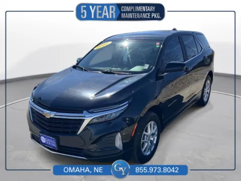 Black 2022 Chevrolet Equinox LT for sale in Omaha, NE