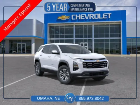 White 2026 Chevrolet Equinox LT for sale in Omaha, NE