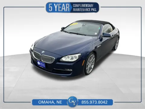 Blue 2013 BMW 6 Series 650i for sale in Omaha, NE