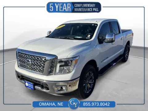 White 2018 Nissan Titan SL for sale in Omaha, NE