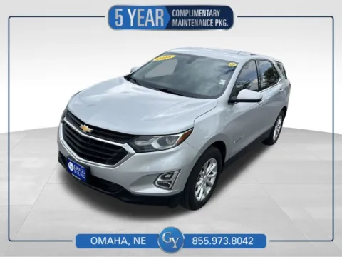 Silver 2018 Chevrolet Equinox LT for sale in Omaha, NE