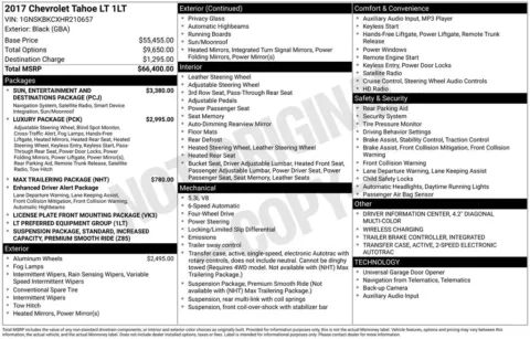 Photos of 2017 Chevrolet Tahoe LT for sale in Omaha, NE at Gregg Young Chevrolet of Omaha