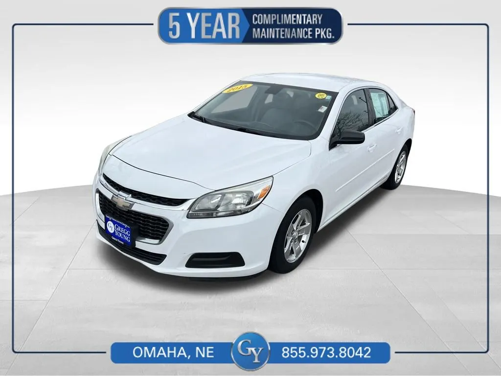White 2015 Chevrolet Malibu LS for sale in Omaha, NE