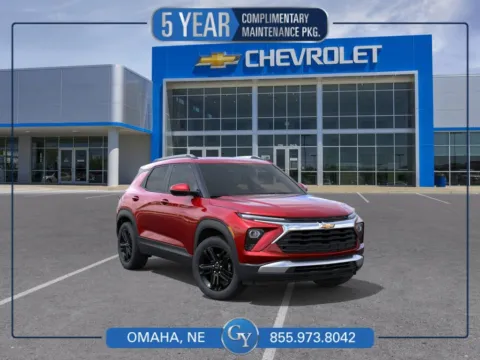 Red 2026 Chevrolet TrailBlazer LT for sale in Omaha, NE