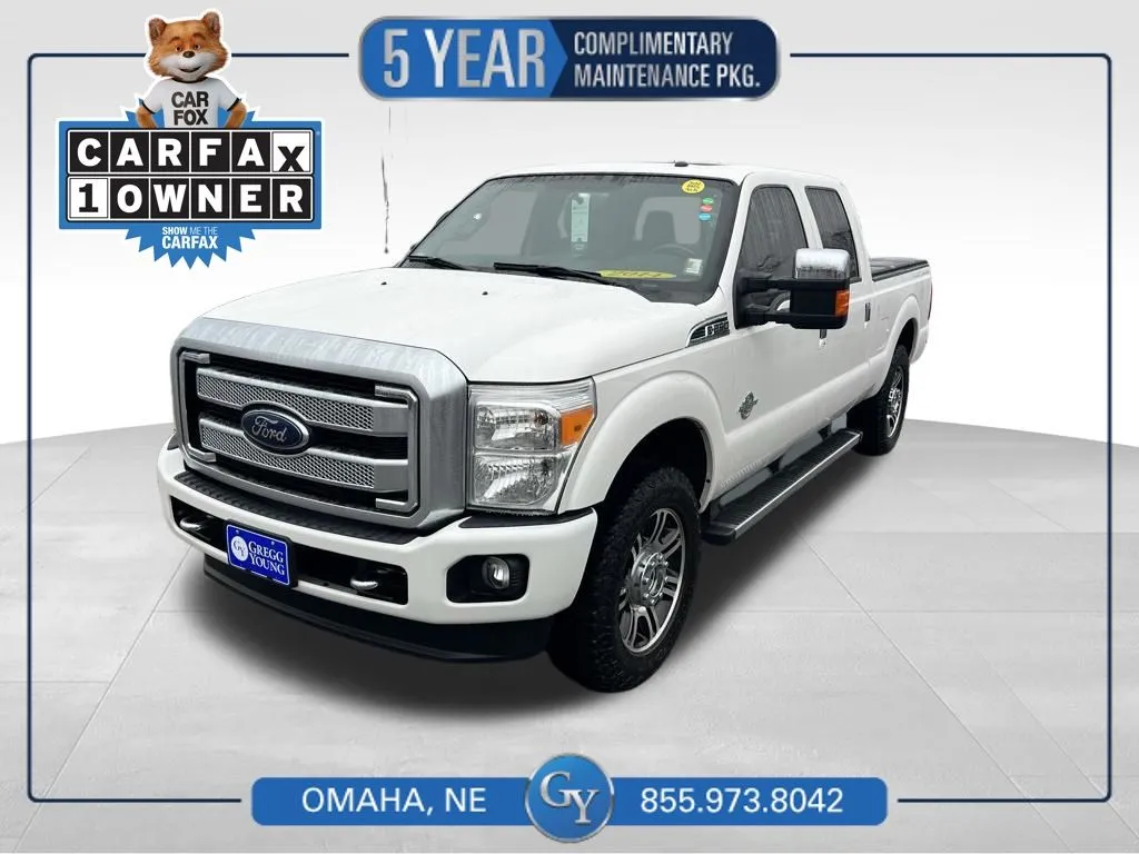 White 2014 Ford F-250SD Lariat for sale in Omaha, NE
