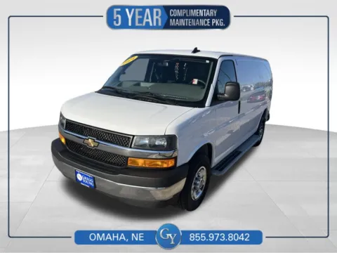 White 2024 Chevrolet Express 2500 Work Van for sale in Omaha, NE