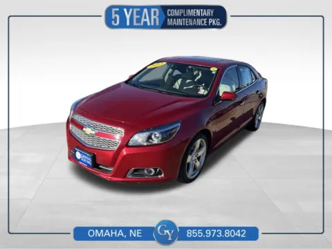 Red 2013 Chevrolet Malibu LTZ for sale in Omaha, NE
