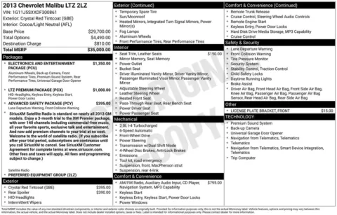 Photos of 2013 Chevrolet Malibu LTZ for sale in Omaha, NE at Gregg Young Chevrolet of Omaha