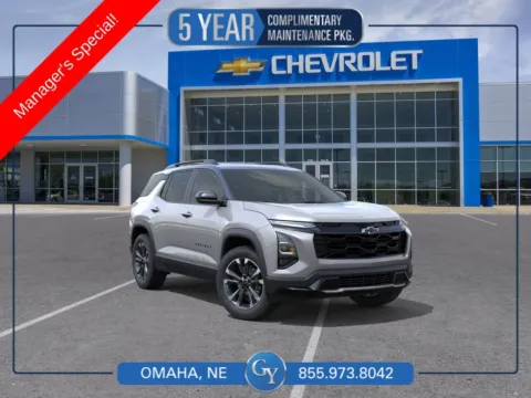 Gray 2026 Chevrolet Equinox RS for sale in Omaha, NE