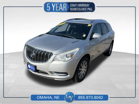 Silver 2015 Buick Enclave Leather Group for sale in Omaha, NE