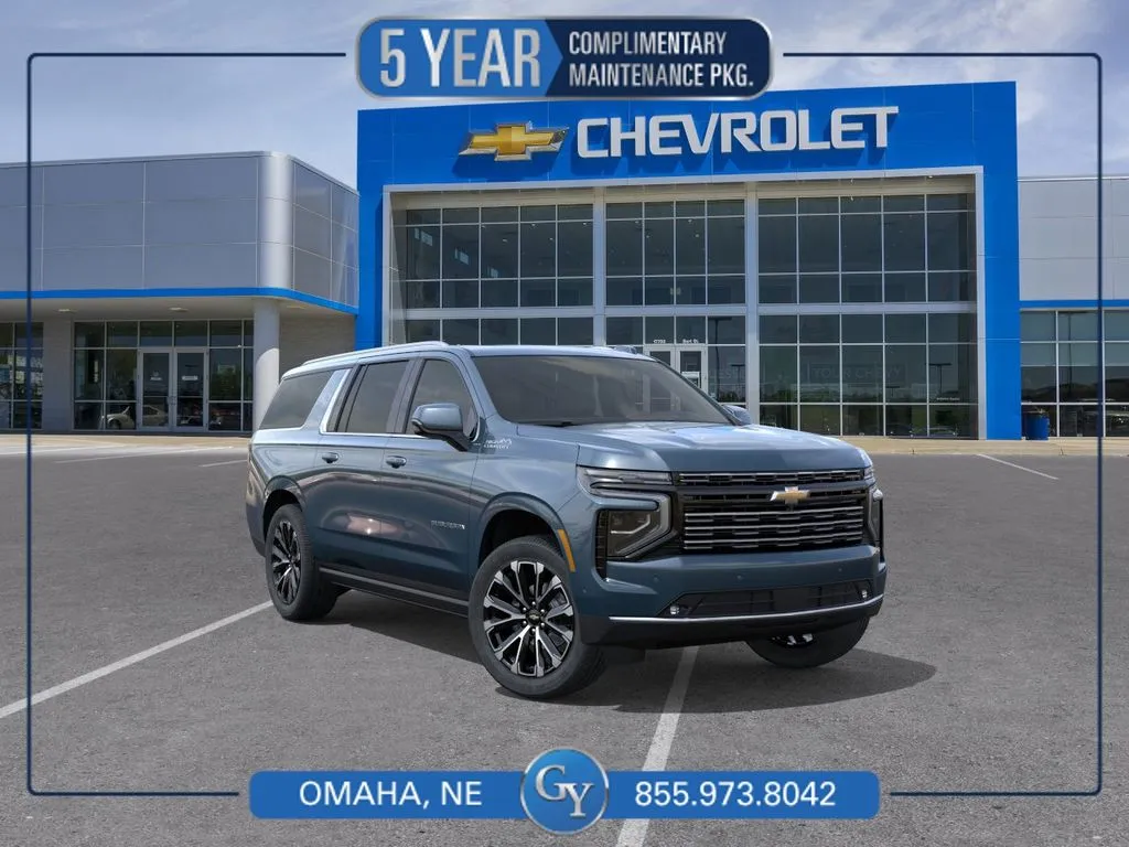 Blue 2026 Chevrolet Suburban High Country for sale in Omaha, NE