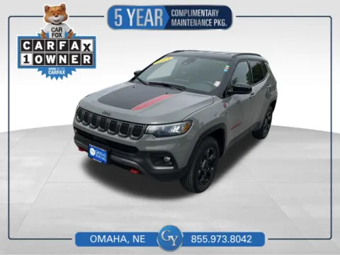 Gray 2024 Jeep Compass Trailhawk for sale in Omaha, NE