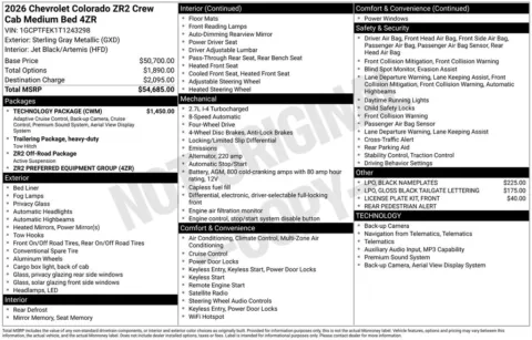Photos of 2026 Chevrolet Colorado ZR2 for sale in Omaha, NE at Gregg Young Chevrolet of Omaha