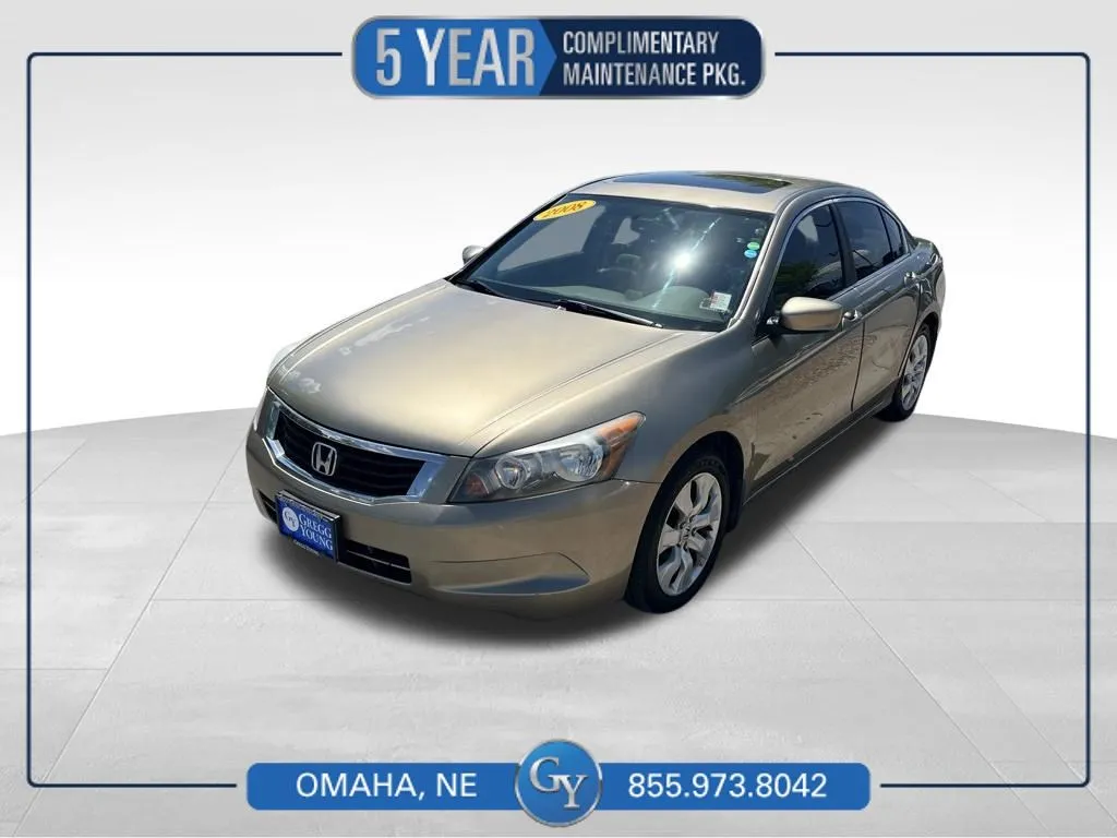 Beige 2008 Honda Accord EX for sale in Omaha, NE