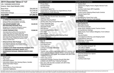 Photos of 2019 Chevrolet Tahoe LT for sale in Omaha, NE at Gregg Young Chevrolet of Omaha