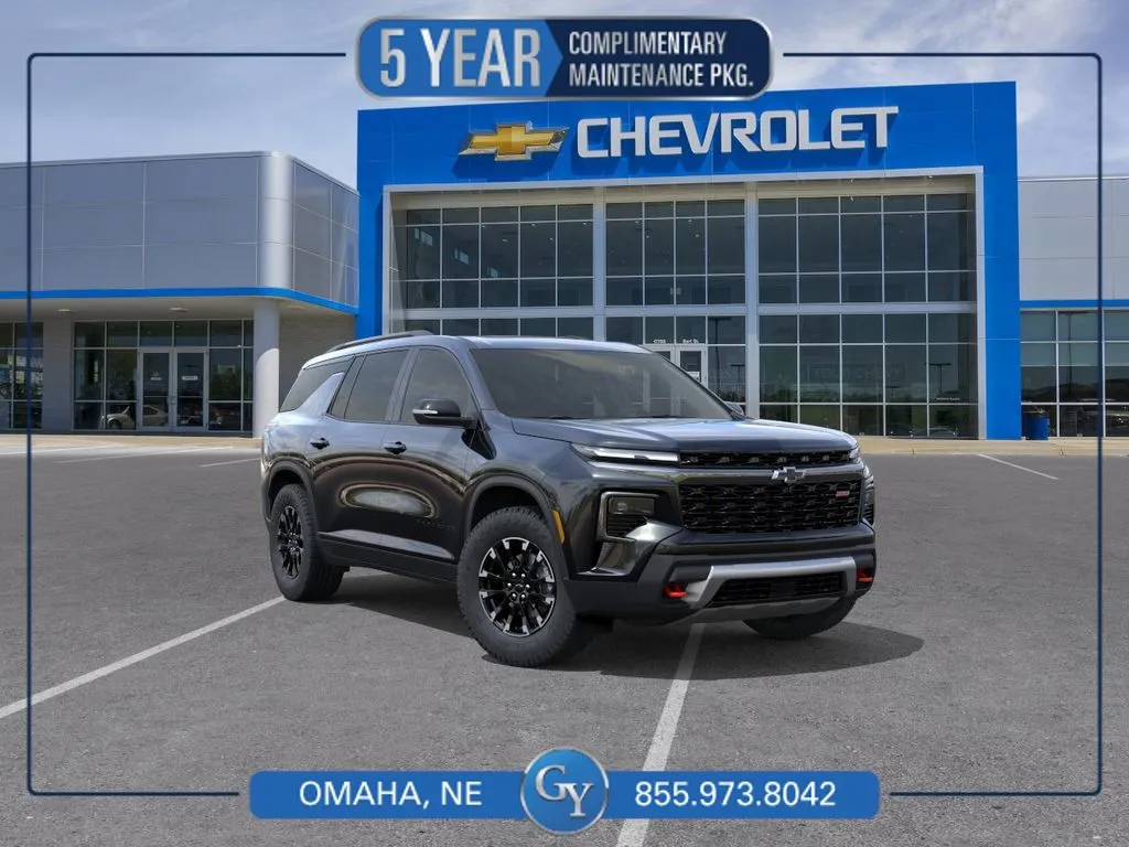 Black 2026 Chevrolet Traverse Z71 for sale in Omaha, NE