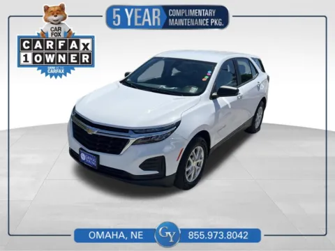 White 2024 Chevrolet Equinox LS for sale in Omaha, NE