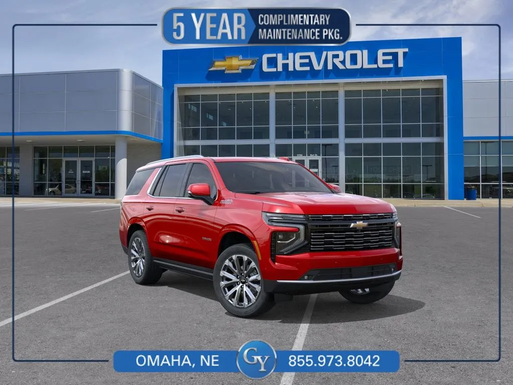 Red 2026 Chevrolet Tahoe High Country for sale in Omaha, NE