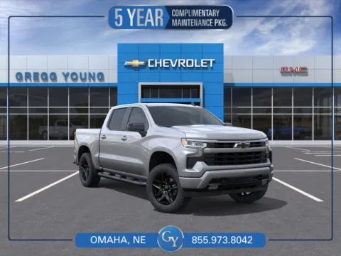 Gray 2026 Chevrolet Silverado 1500 RST for sale in Omaha, NE