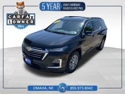 Black 2023 Chevrolet Traverse LT for sale in Omaha, NE