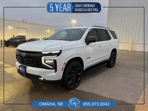 White 2026 Chevrolet Tahoe RST for sale in Omaha, NE