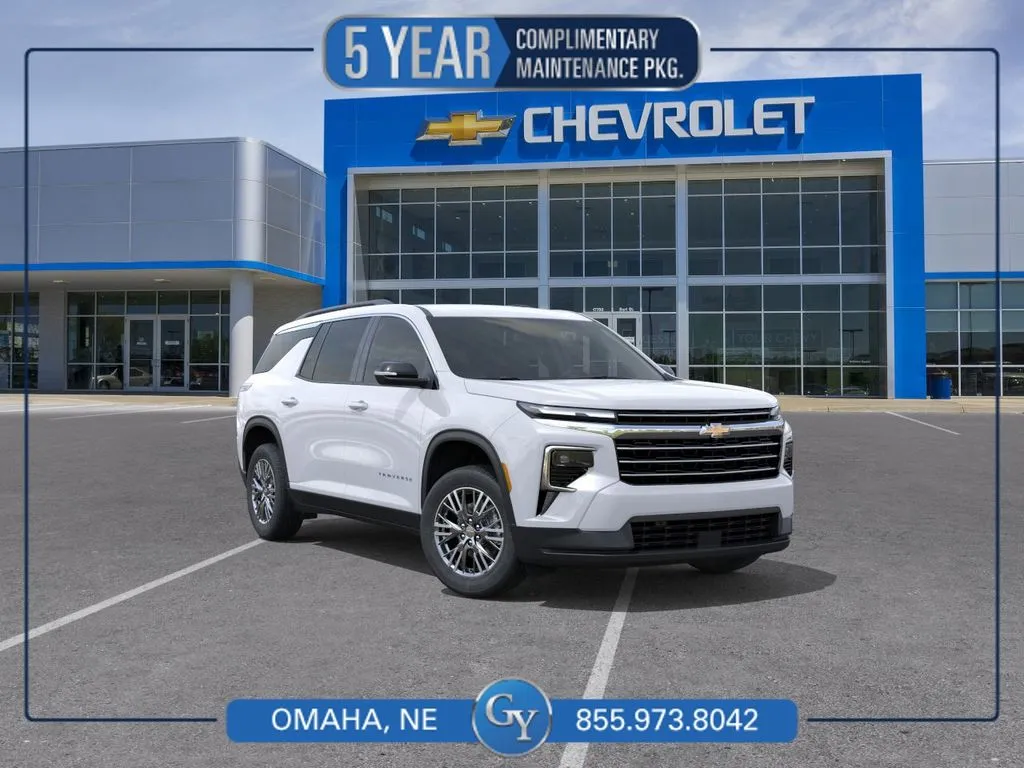 White 2026 Chevrolet Traverse LT for sale in Omaha, NE