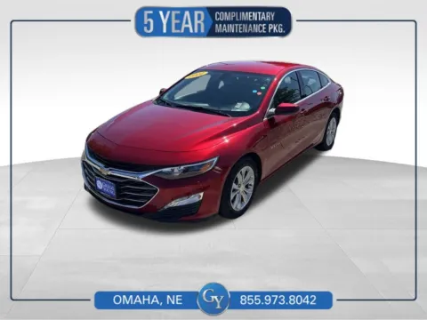 Red 2022 Chevrolet Malibu LT for sale in Omaha, NE