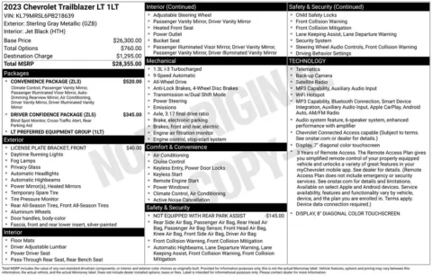 Photos of 2023 Chevrolet TrailBlazer LT for sale in Omaha, NE at Gregg Young Chevrolet of Omaha