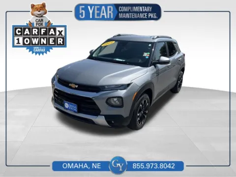 Gray 2023 Chevrolet TrailBlazer LT for sale in Omaha, NE