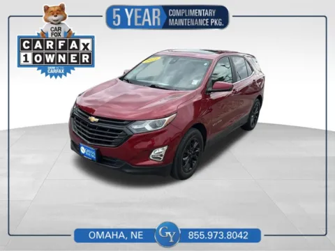 Red 2021 Chevrolet Equinox LT for sale in Omaha, NE