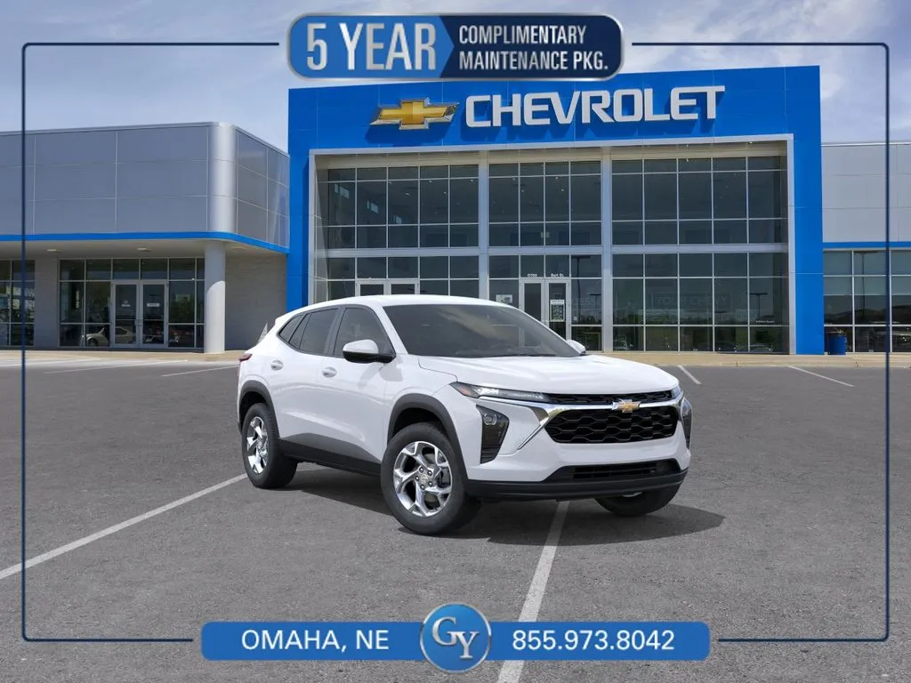 White 2026 Chevrolet Trax LS for sale in Omaha, NE