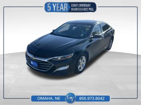 Black 2020 Chevrolet Malibu LS for sale in Omaha, NE