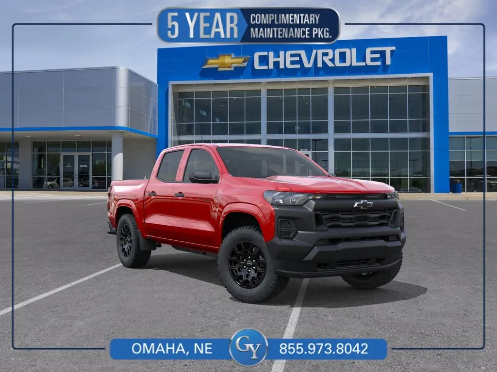 Red 2026 Chevrolet Colorado Work Truck for sale in Omaha, NE