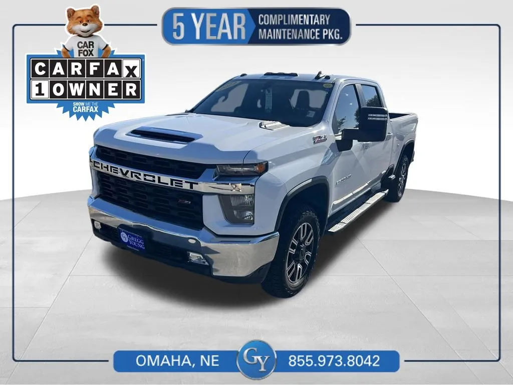 White 2022 Chevrolet Silverado 2500HD LT for sale in Omaha, NE
