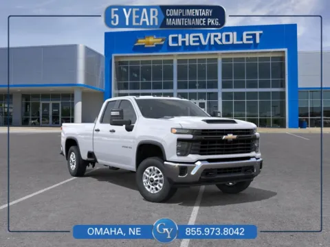White 2026 Chevrolet Silverado 2500HD Work Truck for sale in Omaha, NE