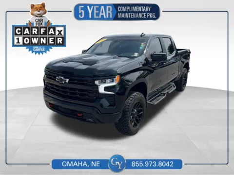 Black 2023 Chevrolet Silverado 1500 LT Trail Boss for sale in Omaha, NE