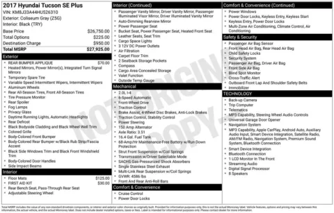 Photos of 2017 Hyundai Tucson SE Plus for sale in Omaha, NE at Gregg Young Chevrolet of Omaha