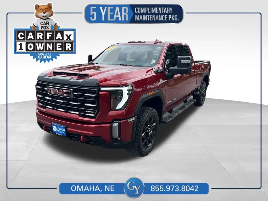 Red 2024 GMC Sierra 2500 HD AT4 for sale in Omaha, NE
